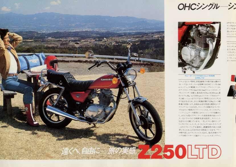 1981 Kawasaki Z250LTD